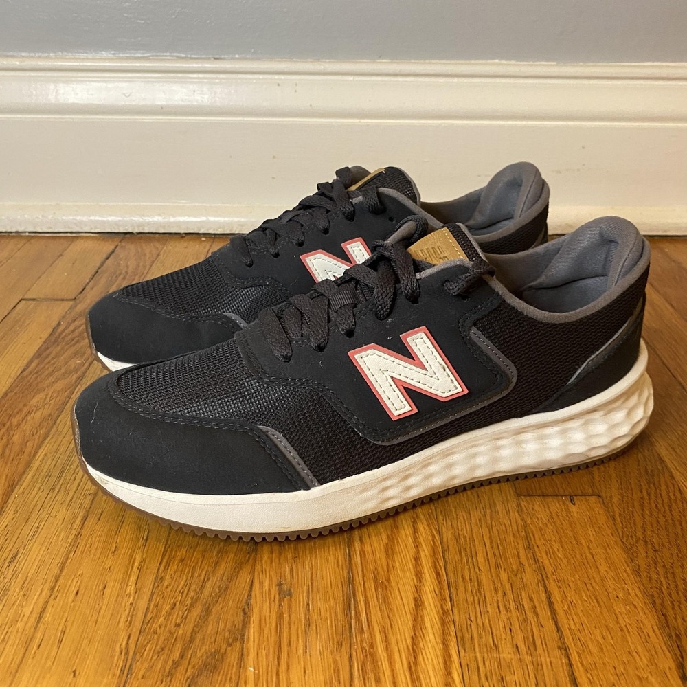 New Balance Fresh Foam Shoes Womens Size 9.5 Black Mesh Cushioned WSX70RT1